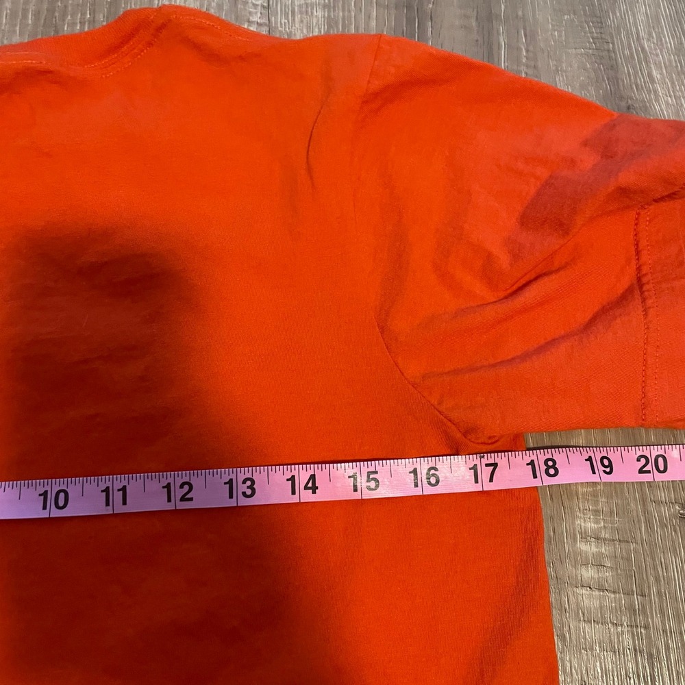 Denver Broncos Super Bowl 50 Peyton Manning Mens T-Shirt Small Orange Cotton - Picture 5 of 6